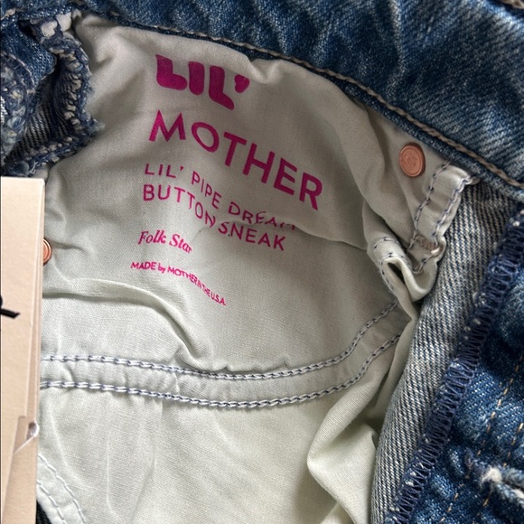 NWT MOTHER Lil’ Pipe Dream Button Sneak in Folk Star. Size 26P. - Picture 11 of 14